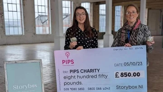 Candle with Cause: Our £850 Donation to PIPS Suicide Prevention Ireland