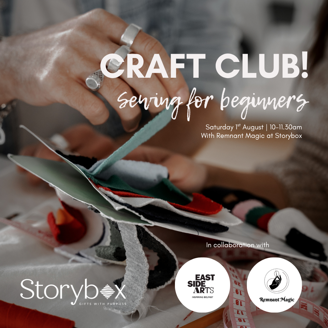 Craft Club Sewing | Sat 1st Aug | Belfast