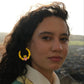 Cuteryko's claddagh stud earring in gold