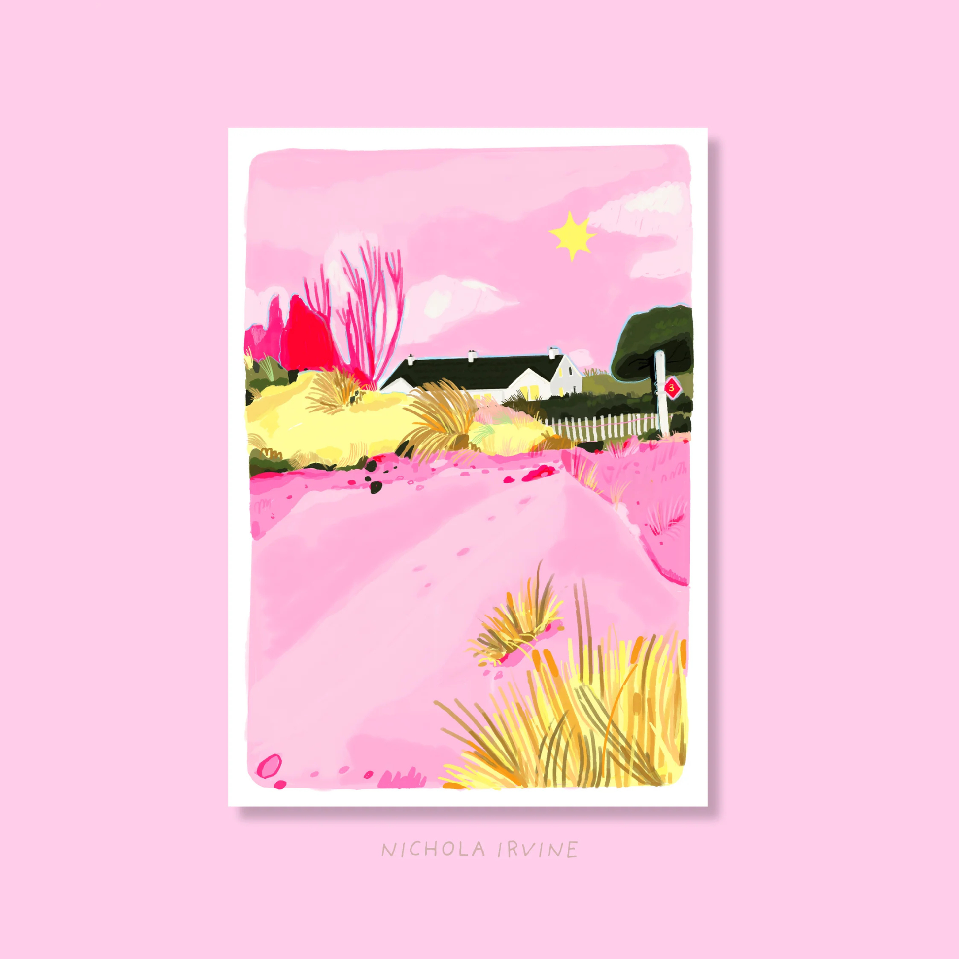 Corymeela - art print - a4 - Nichola Irvine