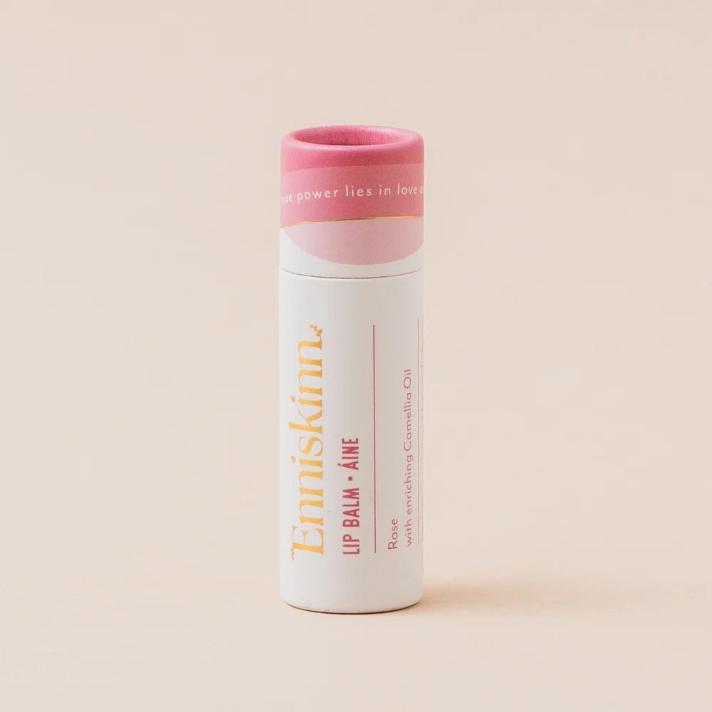 Rose Lip Balm - Áine.  Scented with pure rose essential oil – an ode to the goddess Áine.