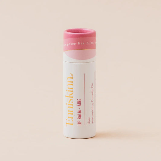 Rose Lip Balm - Áine.  Scented with pure rose essential oil – an ode to the goddess Áine.