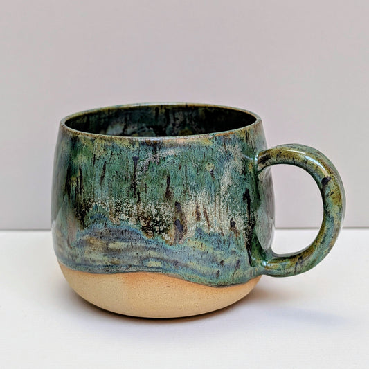 Emerald Isle Mug by Ertha Pottery