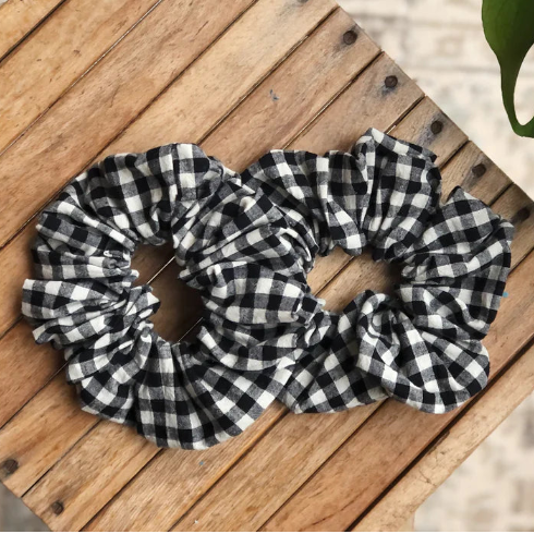 Irish Linen Oversized Scrunchie