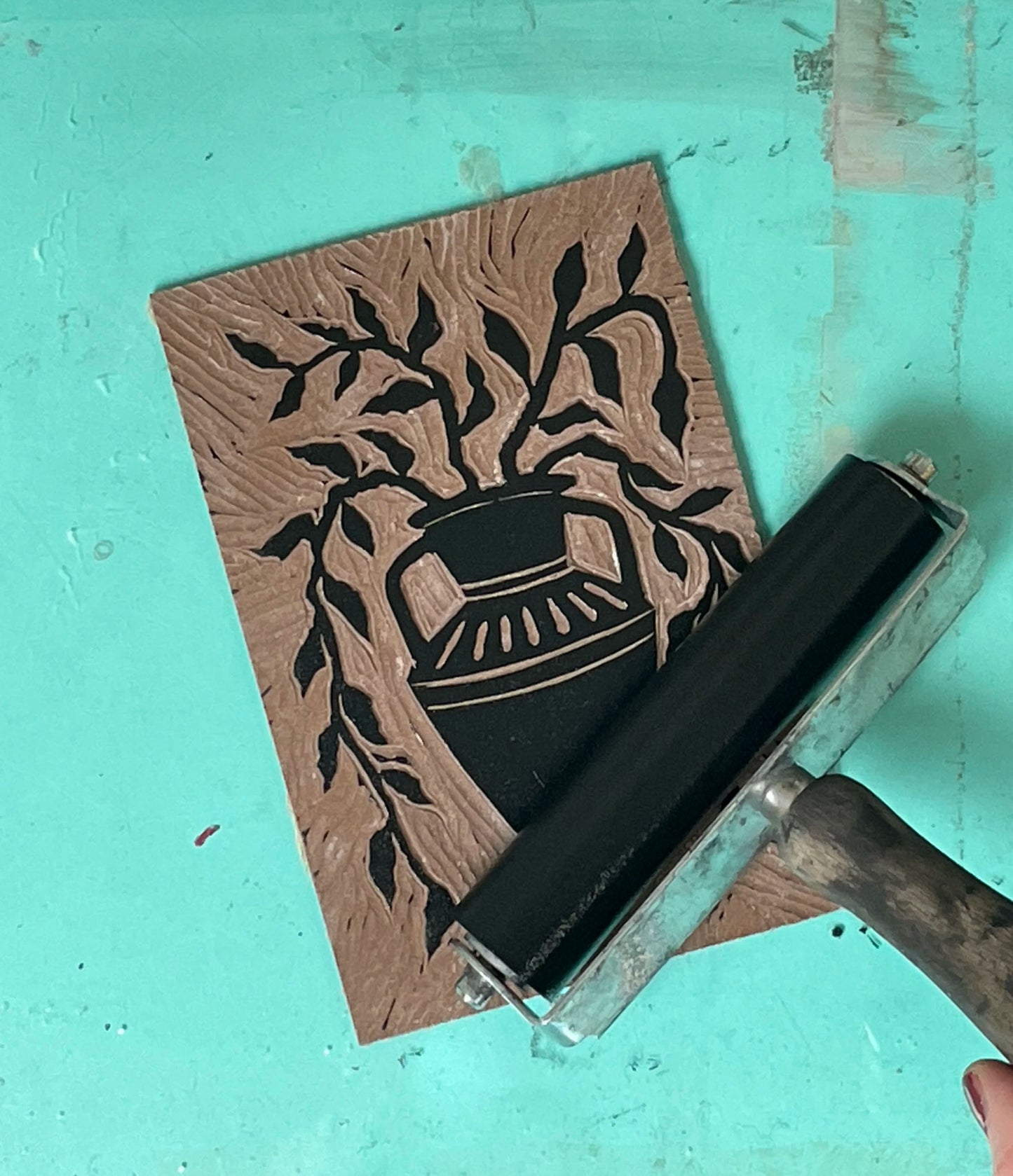 Linocut Printing | Thursday 5th March