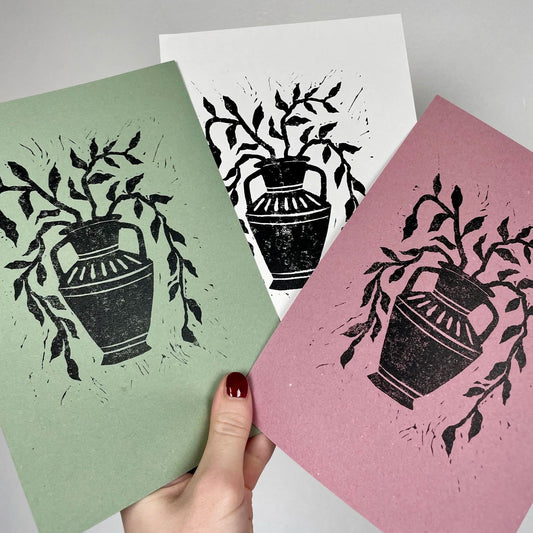 Linocut Printing | Thursday 5th March