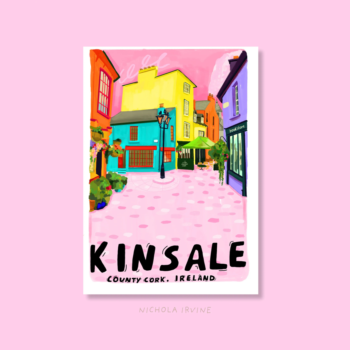 Kinsale - art print - a4 - Nichola Irvine