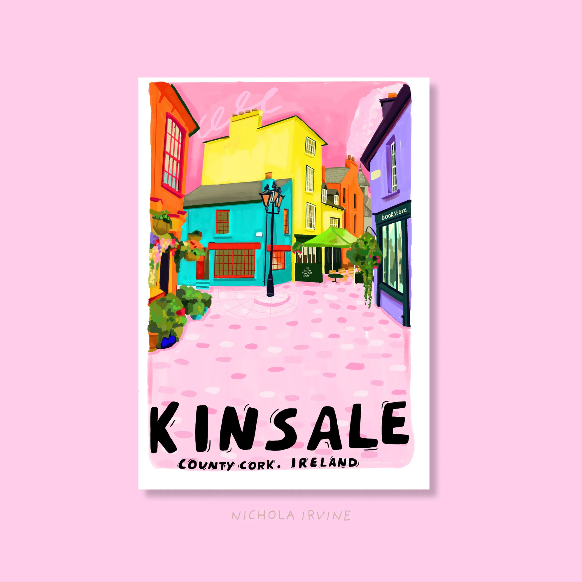 Kinsale - art print - a4 - Nichola Irvine