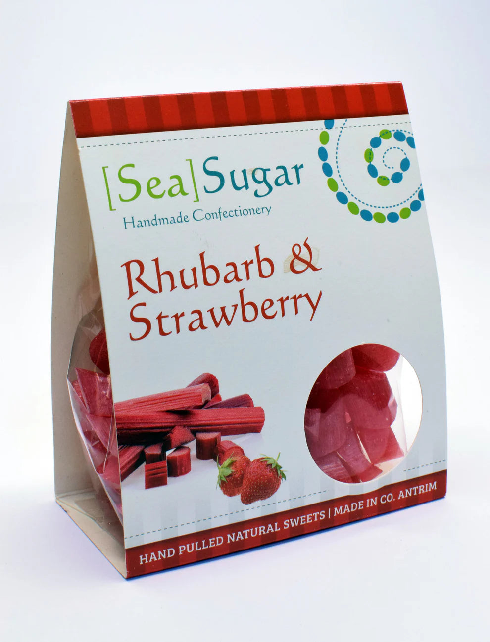 Rhubarb & Strawberry Handmade Sweets