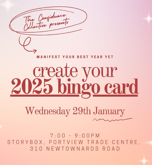 Bingo Card Vision Board Workshop | 29.01.25