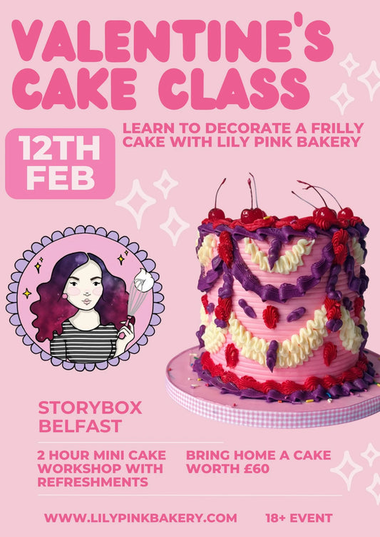 Valentine's Cake Decorating Class | 12.02.25