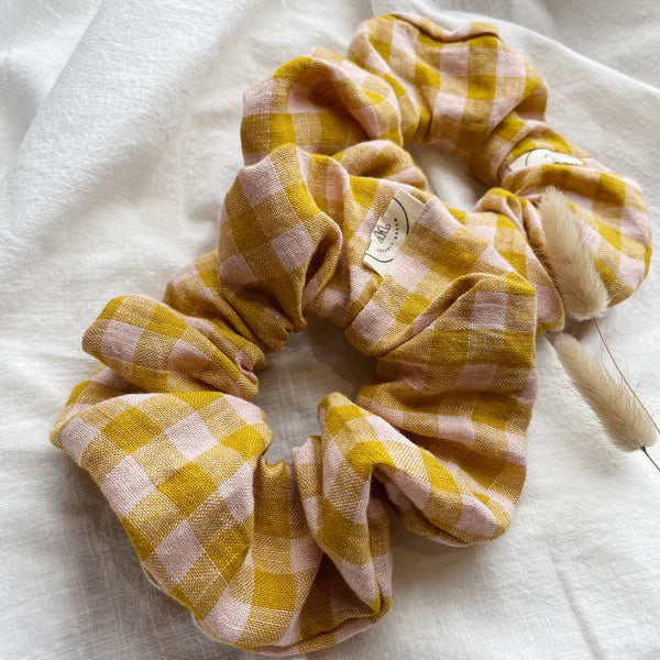 Irish Linen Oversized Scrunchie