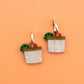 Cocktail Hoop Earrings