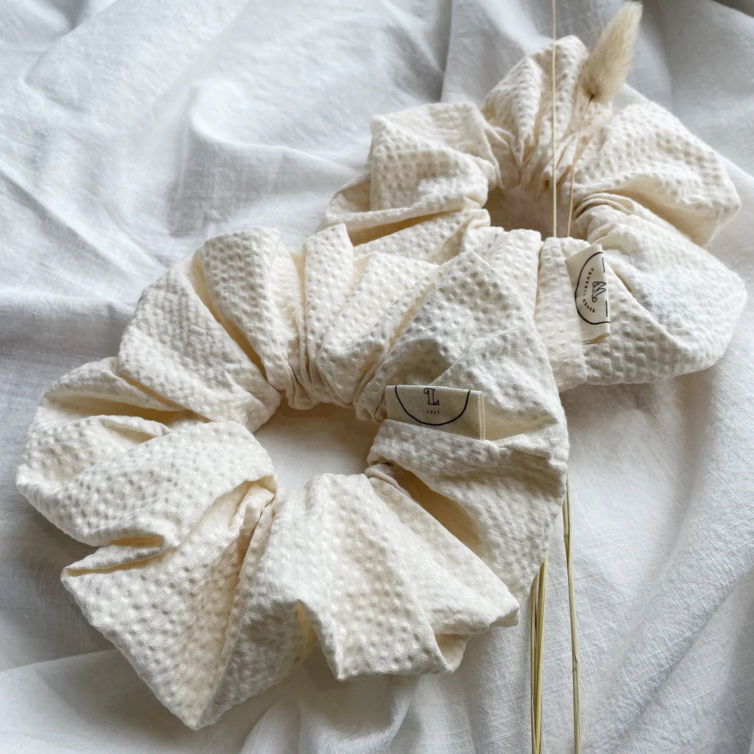 Irish Linen Oversized Scrunchie
