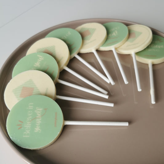 White Belgian Chocolate Lolly by IncredABLE