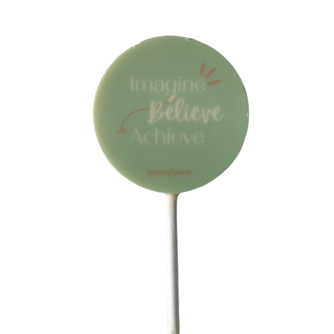 White Belgian Chocolate Lolly by IncredABLE